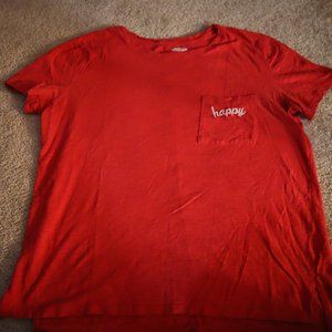 Red Happy T-Shirt